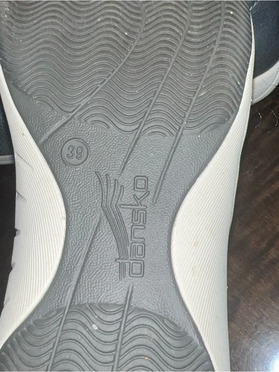 Dansko Honor Metallic Gray Slip-On Athletic Sneaker 8/39 - Picture 2 of 5